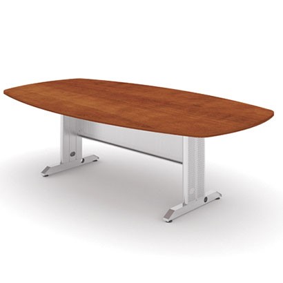 Конференц-стол на L-образном метал каркасе Милан MAD-251 в Уфе - изображение