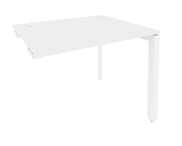 Стол приставной к тумбе O.MP-SPR-1.8 Белый/Белый бриллиант в Уфе