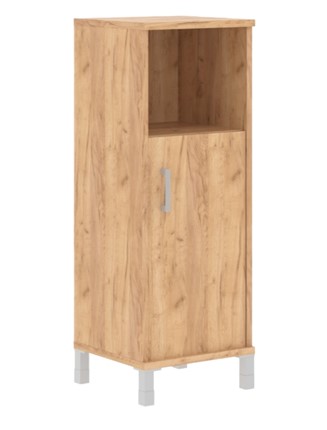 Шкаф Born В 421.2 R правый колонка средняя с глухой малой дверью 475х450х1286 мм, Дуб Бофорд в Стерлитамаке - изображение