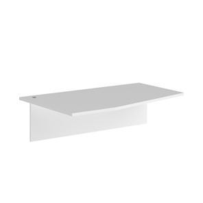 Дополнительный стол левый XTEN Белый  XCET 149-1(L) (1400х900х25) в Салавате