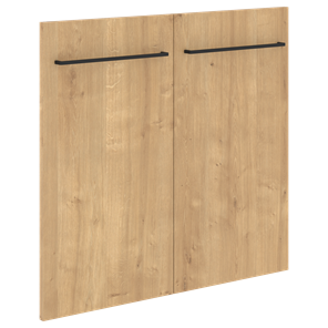 Дверь двойная низкая LOFTIS Дуб Бофорд LLD 40-2 (790х18х734) в Стерлитамаке