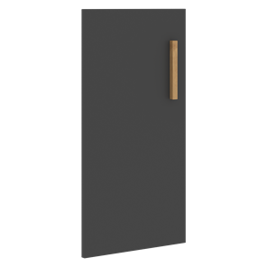 Дверь для шкафа низкая левая FORTA Черный ГрафитFLD 40-1(L) (396х18х766) в Стерлитамаке