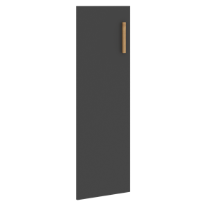 Дверь для шкафа средняя левая FORTA Черный Графит FMD40-1(L) (396х18х1164) в Уфе