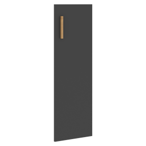Средняя дверь для шкафа правая FORTA Черный Графит FMD40-1(R) (396х18х1164) в Стерлитамаке