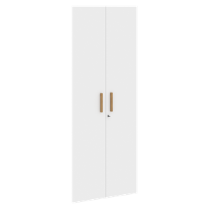 Высокие двери для шкафов с замком FORTA Белый FHD 40-2(Z)  (794х18х1932) в Стерлитамаке