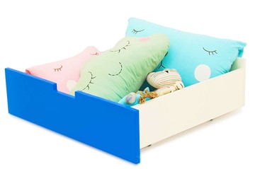 Ящик для кровати Skogen синий в Уфе