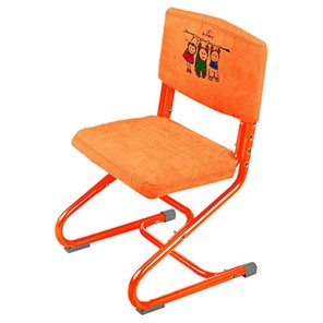 Чехол для стула СУТ 01-01 Оранжевый, Замша в Салавате