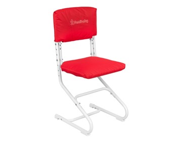 Комплект чехлов на спинку и сиденье стула СУТ.01.040-01 Красный, ткань Оксфорд в Салавате