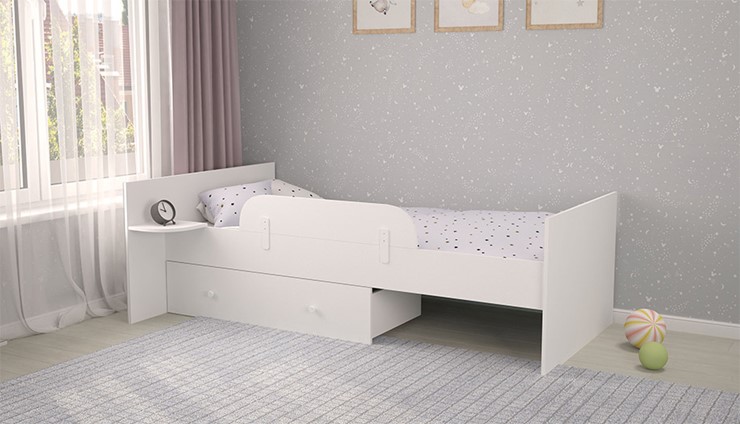 Детали для подростковой кровати POLINI Kids French/Ameli 900 Белый в Стерлитамаке - изображение 3