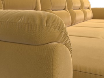 П-образный диван Бостон, Желтый (микровельвет) в Стерлитамаке - предосмотр 5