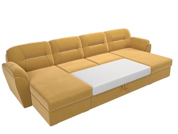 П-образный диван Бостон, Желтый (микровельвет) в Уфе - предосмотр 8