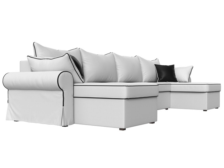 П-образный диван Элис, Белый (экокожа) в Уфе - изображение 4