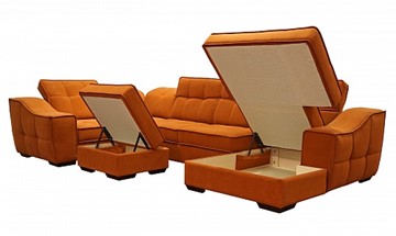 Угловой диван N-11-M (П1+ПС+УС+Д2+Д5+П1) в Стерлитамаке - предосмотр 2