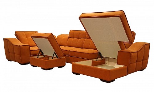 Угловой диван N-11-M (П1+ПС+УС+Д2+Д5+П1) в Уфе - изображение 2