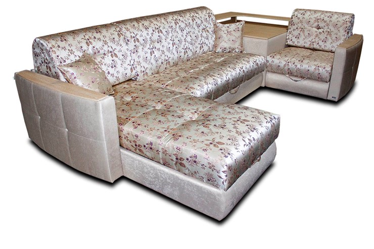 Большой П-образный диван Аккордеон-К 3350х1850 в Стерлитамаке - изображение 2
