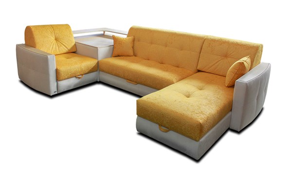 Большой П-образный диван Аккордеон-К 3350х1850 в Стерлитамаке - изображение