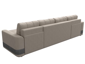 П-образный диван Честер, Бежевый/серый (рогожка) в Стерлитамаке - предосмотр 8
