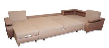 П-образный диван Престиж-15 люкс с полкой в Стерлитамаке - предосмотр 1