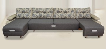 П-образный диван Престиж-15 микс в Салавате - предосмотр 1