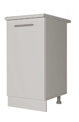 Кухонная тумба Н 40, Мокко/Белый в Стерлитамаке - изображение