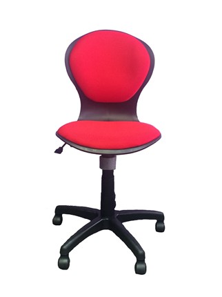 Детское вращающееся кресло LB-C 03, цвет красный в Стерлитамаке - изображение