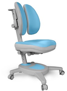 Кресло детское Mealux Onyx Duo (Y-115) BLG, голубой + серый в Уфе