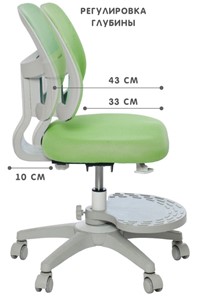 Кресло Holto-22 зеленое в Уфе - предосмотр 3