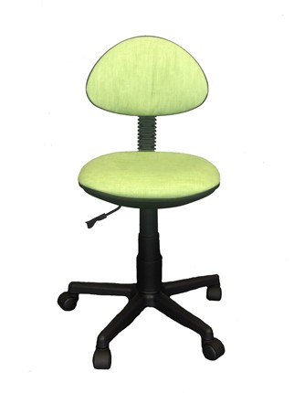 Детское крутящееся кресло LB-C 02, цвет зеленый в Стерлитамаке - изображение