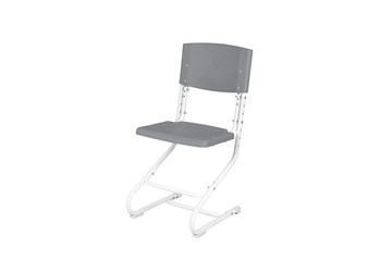 Детский стул СУТ.01 Пластик (рост от 130 см), Серый в Салавате