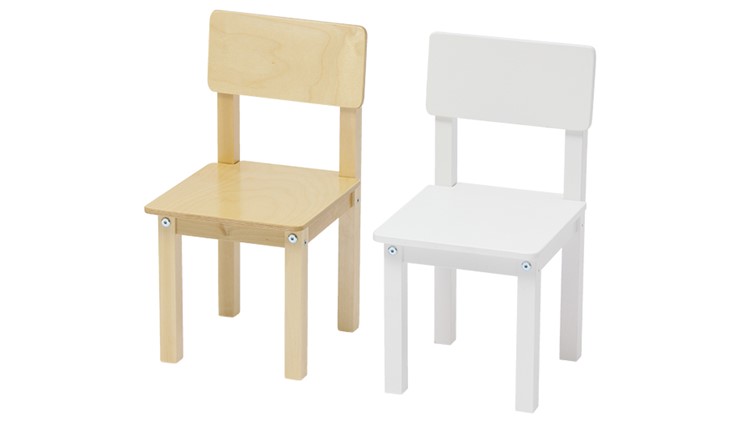 Детский стул POLINI Kids Simple 105 S Белый в Стерлитамаке - изображение 3