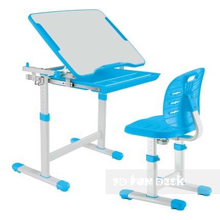 Растущая парта и стул Piccolino III Blue в Стерлитамаке - изображение