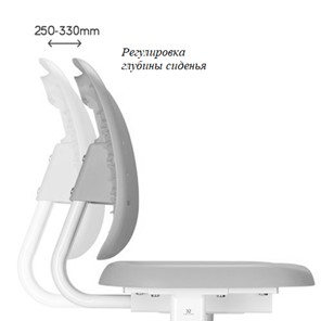 Парта растущая и стул Piccolino III Grey в Уфе - предосмотр 1