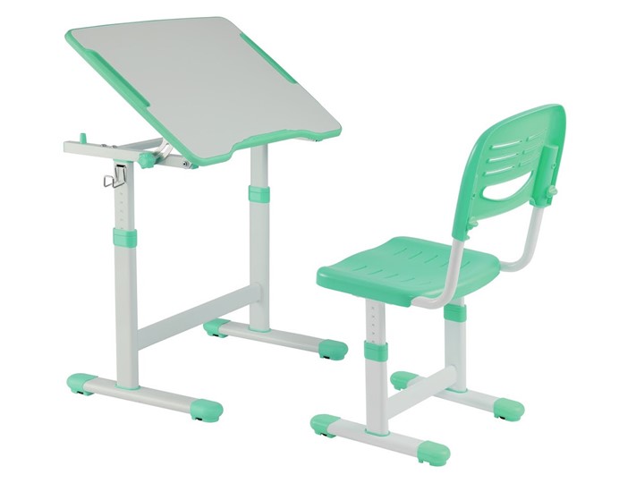 Растущая парта + стул Piccolino II Green в Стерлитамаке - изображение 1