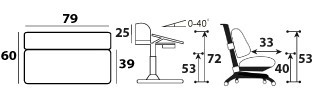 Парта растущая и стул EVO BD-24 BL в Стерлитамаке - изображение 3