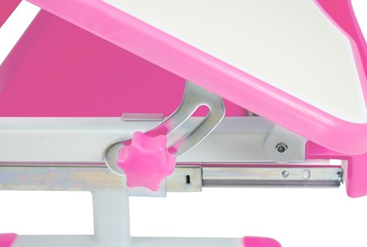 Растущий стол SET HOLTO-26 с надстройкой (розовый) в Стерлитамаке - изображение 9