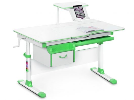 Детский стол-трансформер Mealux Evo-40, Зеленый в Стерлитамаке - изображение