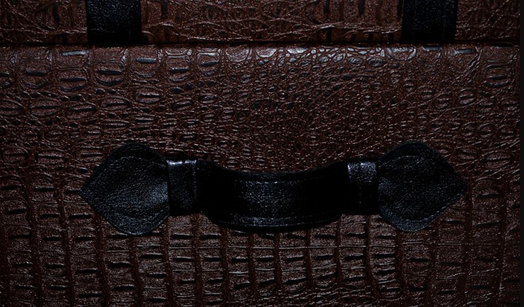 Пуф-сундук "Аллигатор" коричневый, иск. кожа в Стерлитамаке - изображение 4