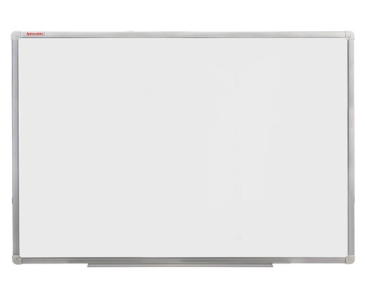 Магнитная доска для рисования BRAUBERG 100х150 см, алюминиевая рамка в Стерлитамаке - изображение