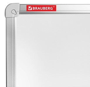 Магнитная доска для рисования BRAUBERG 80х100 см, алюминиевая рамка в Уфе - предосмотр 2