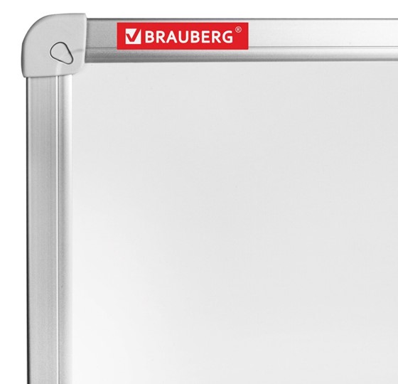Магнитная доска для рисования BRAUBERG 80х100 см, алюминиевая рамка в Уфе - изображение 2