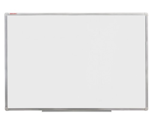 Доска магнитная настенная BRAUBERG 90х120 см, алюминиевая рамка в Уфе - изображение