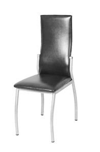 Кухонный стул Пекин СРП-048  Эмаль черный/серый в Стерлитамаке - предосмотр